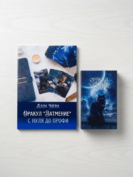 Комплект Карты+книга "Оракул затмения Амира" "Оракул затмения с нуля до профи"