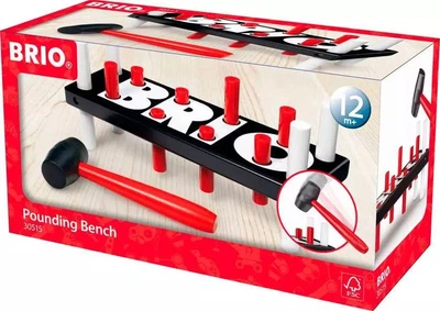 Розвиваюча гра з молоточком Brio Classic Pounding Bench (7312350305159)