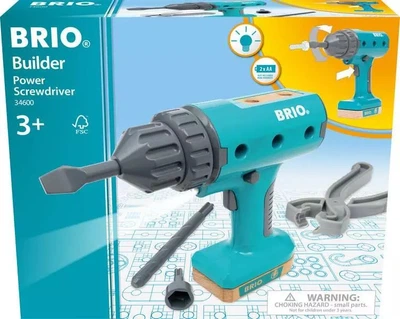 Конструктор Brio Builder Power Screwdriver 34600 14 деталей (7312350346008)