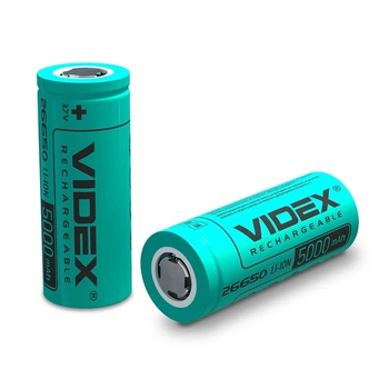 Аккумулятор Videx 26650 Li-ion 5000 мА·год