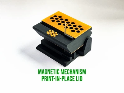Диспенсер Для Зубочисток Магнитный Toothpick Dispenser Magnetic Mechanism 9 См 3Д Печать