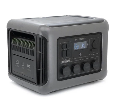 Портативна зарядна станція ALLPOWERS R-2500 2500W 2016Wh LiFePO4, APP Control, Wi-Fi, Bluetooth, MPPT 1000w Max