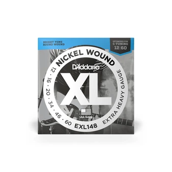 Струни для гітари D'Addario XL Nickel Wound Extra Heavy (12-60) (EXL148)