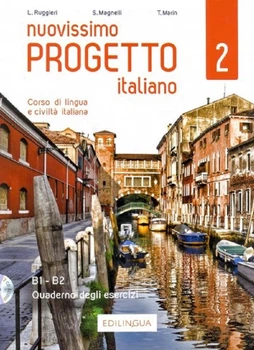 Книга Progetto Italiano Nuovissimo 2 (B1-B2) Quaderno degli esercizi + CD Audio