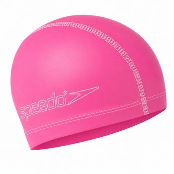 Шапочка для плавания Speedo Pace Cap, детская, полиэстеровая, розовая, универсальный размер OSFM (8-720731341)