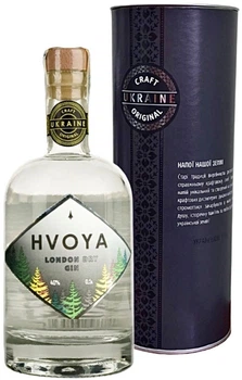 Джин HVOYA London Dry 0.5 л 40% в подарочной упаковке (4820269299566)