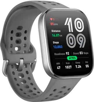 Смарт-годинник Amazfit Bip 6 (W2435AP3N) charcoal (кутно сірий)