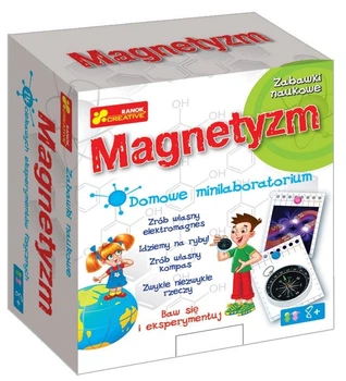 Zestaw naukowy Ranok-Creative Domowe laboratorium Magnetyzm dziecięcy zestaw fizyczny do doświadczeń i eksperymentów 14 eksperymentów (4823076109233)