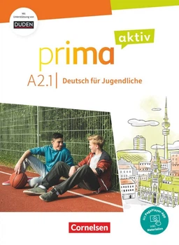 Книга Prima aktiv A2/1 Kursbuch inkl. PagePlayer App + interaktiven Übungen