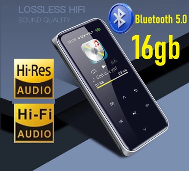 MP3 плеер JNN M22 Original Bluetooth 5.0 Hi-Fi 16Gb