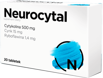 Suplement diety Aflofarm Neurocytal 20 tabs (5902802706447)
