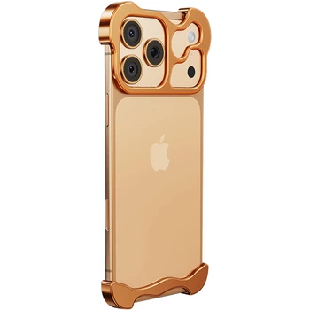 Алюминиевый чехол Айфон 17 Pro Minimalist Metal Bumper для iPhone 17 про Cooper