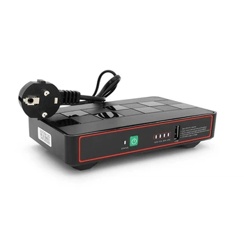 ДБЖ Green Wave Ecoputer-P60W для роутерів/комутаторів/PON/POE, 12V/USB-2A, (12000MAh), Black, BOX, Q20 (UG-33601)