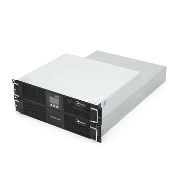 ДБЖ з правильною синусоїдою ONLINE Ritar RT-10KS-LCD,RACK 10000VA(9000Вт),192 В + батарейний блок 12V 7,5Ahх16 шт (UG-2142)