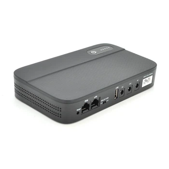 ДБЖ UPS-18W DC1018P для роутерів/комутаторів/PON/POE-430, 5//9/12V, 1A, 12000MAh(4*3000MAh), Black, BOX (UG-36930)