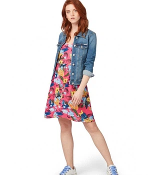 Платье женское Tom Tailor 169734 L Розовое (2200004550664)