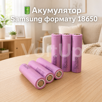 Аккумулятор Samsung 18650 3500 мАч - литий-ионный элемент 3.7 В для повербанков, фонарей и батарейных сборок