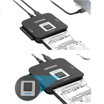 Конвертер жесткого диска GODO IDE-SATA, внешний корпус USB 3.0