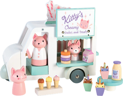 Ігровий набір Tender Leaf Toys Візок з молочними коктейлями та морозивом TL8377 (0191856083771)
