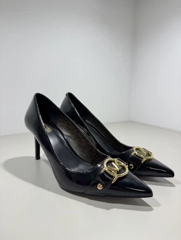 Жіночі туфлі-човники Michael Kors Rory Flex Pump з натуральної шкіри чорного кольору розмір 37 - 24см