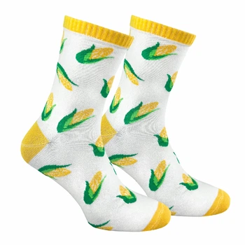 Шкарпетки Premier Socks "Кукурудза", прикольні шкарпетки, унісекс, розм. 40-42