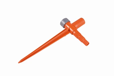 Ножка для оросителя MASTERTOOL со штуцером проходная ½"-⅝"-¾" 92-9136
