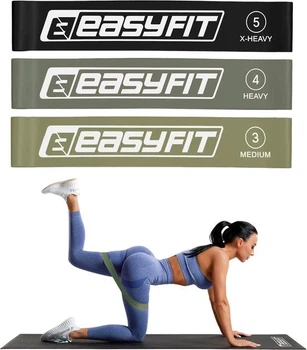 Резинки для фітнесу EasyFit MonoBand набір 3 шт