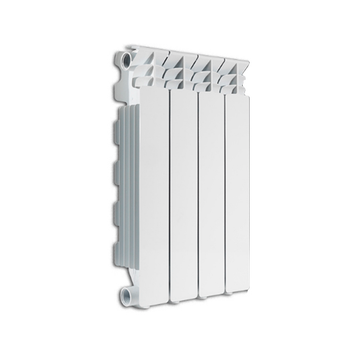 Алюминиевый радиатор Nova Florida Extrathermserir Super B4 500/100 боковое подключение, белый (4 секции в сборе) (V68903404)