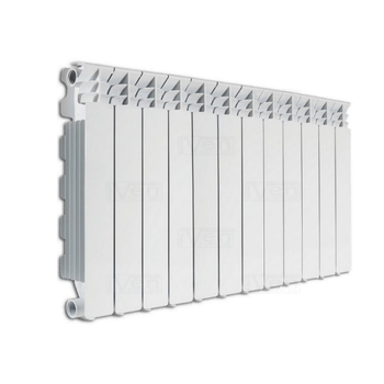 Алюминиевый радиатор Nova Florida Extrathermserir Super B4 500/100 боковое подключение, белый (12 секций в сборе) (V68903412)