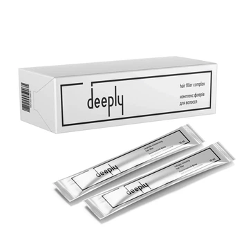 Комплекс філерів deeply hair filler complex для відновлення та зволоження волосся, 6 шт × 10 мл