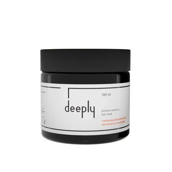 Маска deeply protein restoring hair mask для интенсивной реконструкции волос, 300 мл