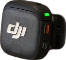 Бездротовий міні-мікрофон DJI Mic 3 Transmitter Advanced для інтерв'ю, прямих трансляцій, відеозапису, петличний мікрофон із прямим підключенням Bluetooth до телефону та камери, шумозаглушення