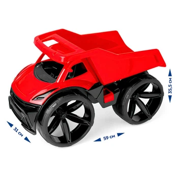 Самоскид "Maximus" колір червоний 64000 "Wader"