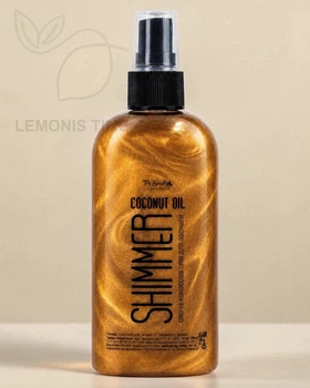 Кокосова олія з шиммером для засмаги Top Beauty Shimmer Coconut Oil 100 мл