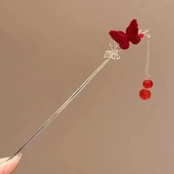 Шпилька для волосся Honey Fashion Accessories червоний (80к034)