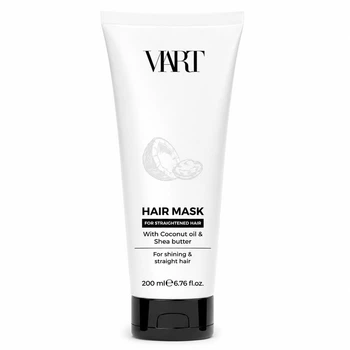 Професійна маска для випрямленого волосся Viart Mask With Coconut Oil And Shea Butter For Straightening, 200 мл