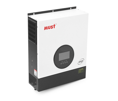 Гибридный инвертор MUST PV19-10048EXP, 10kW, 48V, ток заряда 150A, однофазный, 90-450V