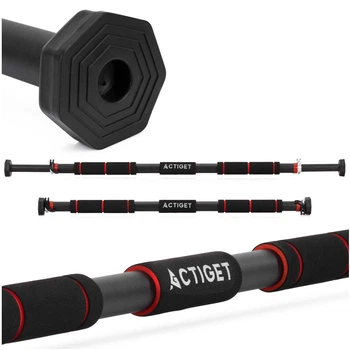 Турник раздвижной Actiget 82-130 см ACT0166 Black/Red