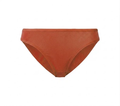 Трусики-слип хлопковые однотонные для женщины DIM LYCRA® D05DW M Коралловый