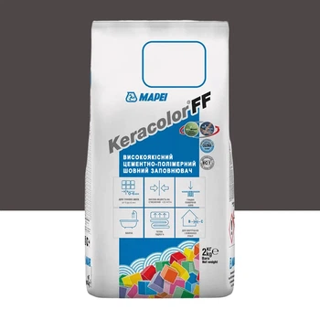 Фуга цементна для швів Mapei Keracolor FF 149 2 кг Вулканічний попіл (000018586)