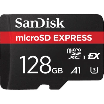 Карта памяти microSD 128Gb SanDisk Express class 10 UHS-I U3 A1 (SDSQXFN-128G-GN4NN)