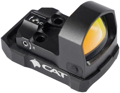 Коллиматорный прицел CAT SM2 Glock магнитное крепление RMS IPX6 3 MOA 10 уровней яркости