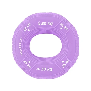 Эспандер кистевой Active Point силиконовый 20-25-30 кг фиолетовый