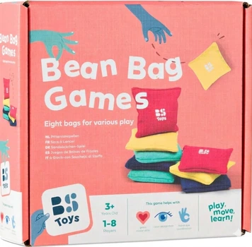 Гра на спритність BS Toys Гімнастичні мішечки 8 шт. (GA526) (8717775445265)