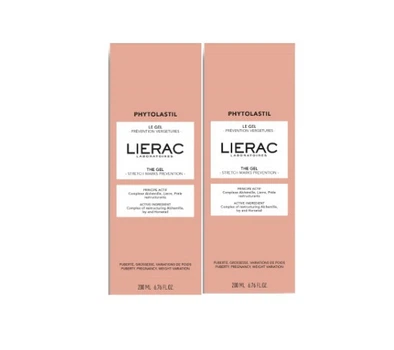 Набір ДУО Фітоластил Гель для профілактики розтяжок Lierac Phytolastil Gel 2х200 мл (3701436917128)