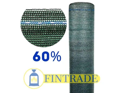 Сетка затеняющая 60% темно-зеленая (200м2) 4м × 50м FINTRADE (арт. 1315992)
