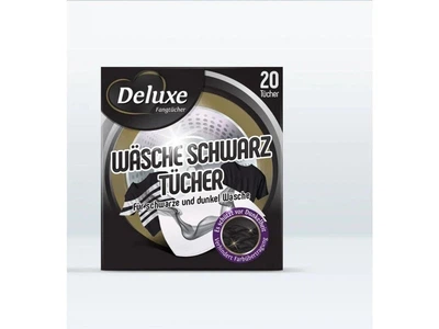Серветки для відновлення чорного кольору Deluxe Schwarz 20шт