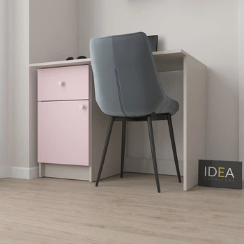 Стіл письмовий IDEA 100см Д-103 Кашемір/Маршмелоу
