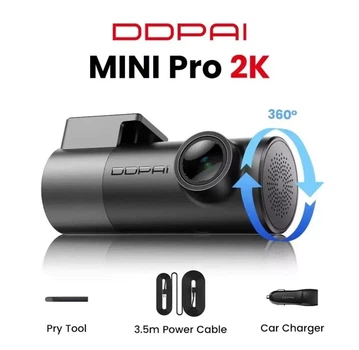 Автомобильный компактный видеорегистратор DDPAI MINI Pro 2K Dash Cam
