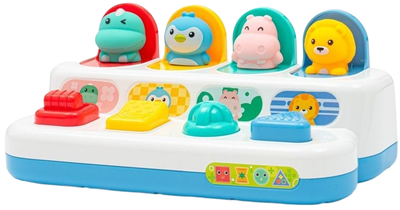 Interaktywna zabawka Baby Mix Zwierzątka Peekaboo 56437 (8596164151235)